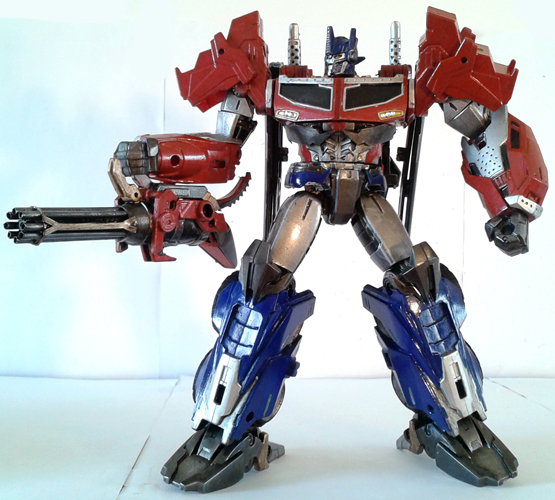 optimus prime transformers prime beast hunters
