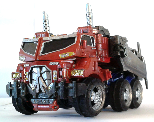 transformers 5 optimus prime truck